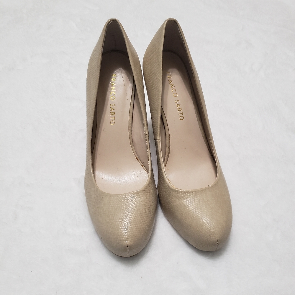 Franco Sarto Textured Pumps High Heels